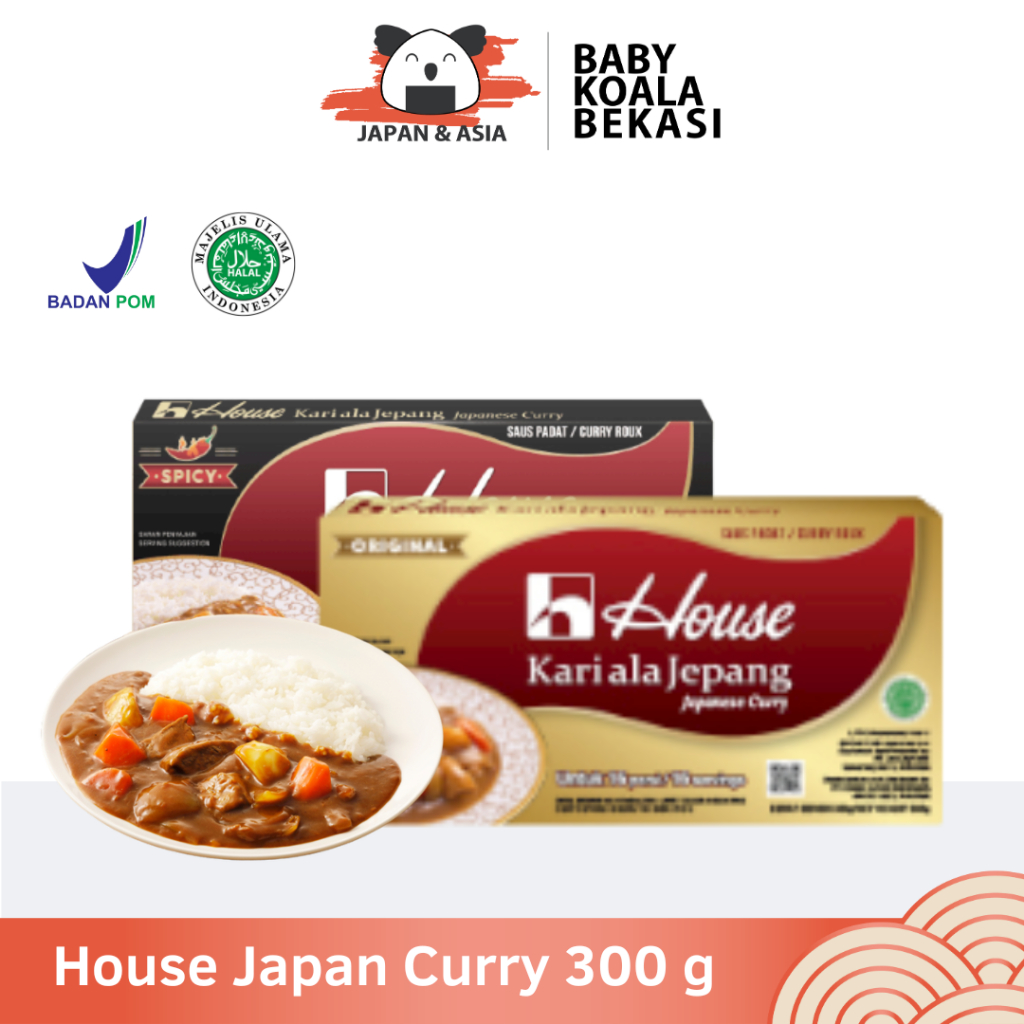 

HOUSE Japan Curry Kare Jepang 16 Porsi Halal │ Bumbu Kuah Kari Ramen Udon - Bekasi
