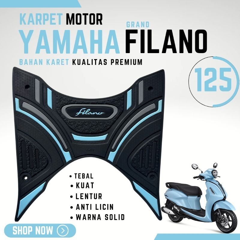 ALAS KAKI MOTOR YAMAHA GRAND FILANO | KARPET MOTOR YAMAHA GRAND FILANO | PIJAKAN MOTOR YAMAHA GRAND 
