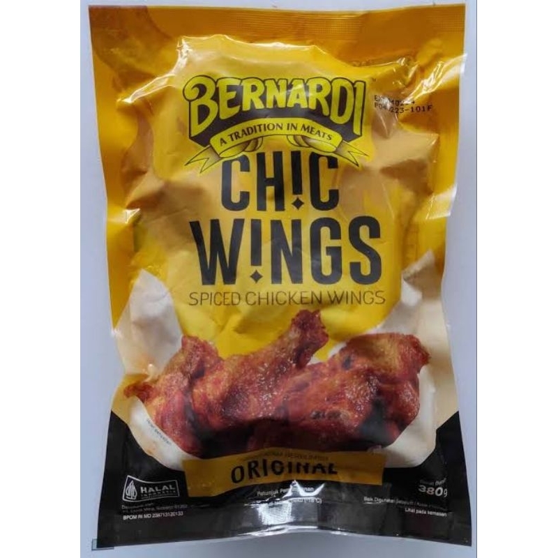 

BERNARDI chicken wings original 380gr