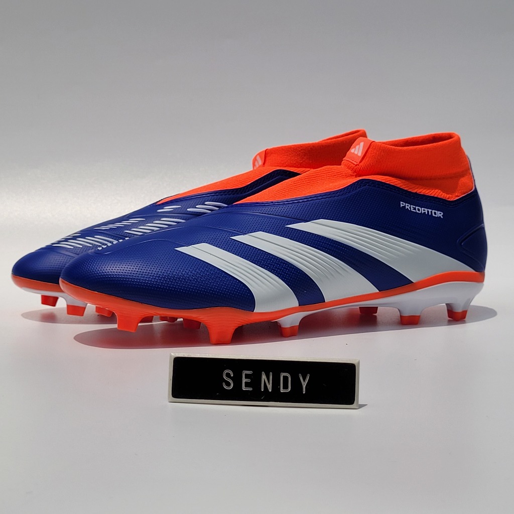 Adidas Predator League LL FG IF6333 Lucid Blue White Solar Red Warna Biru Putih Merah Original 100% 