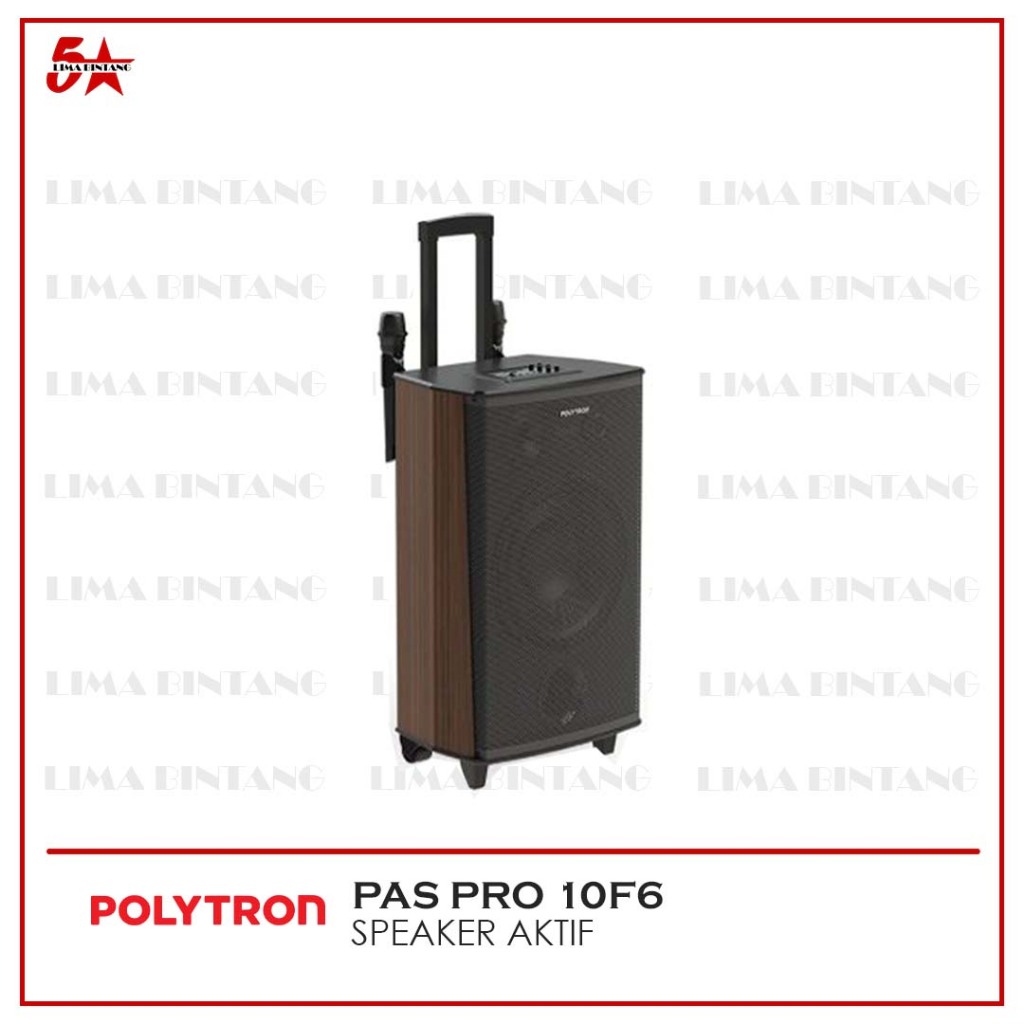 POLYTRON SPEAKER AKTIF PAS PRO 10F6