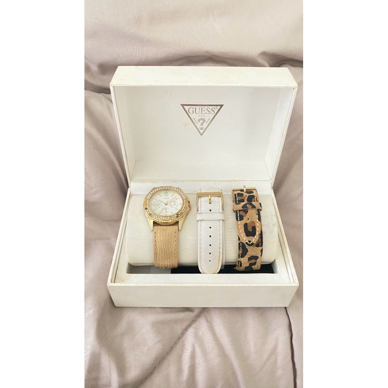 preloved jam tangan wanita  guess watch original