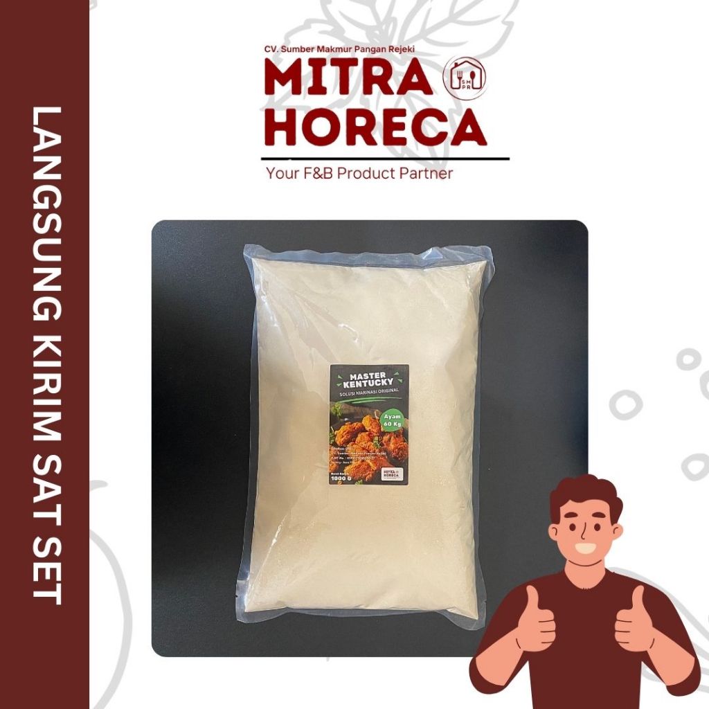 

Bumbu Marinasi Original Premium Fried Chicken 1KG SMPR