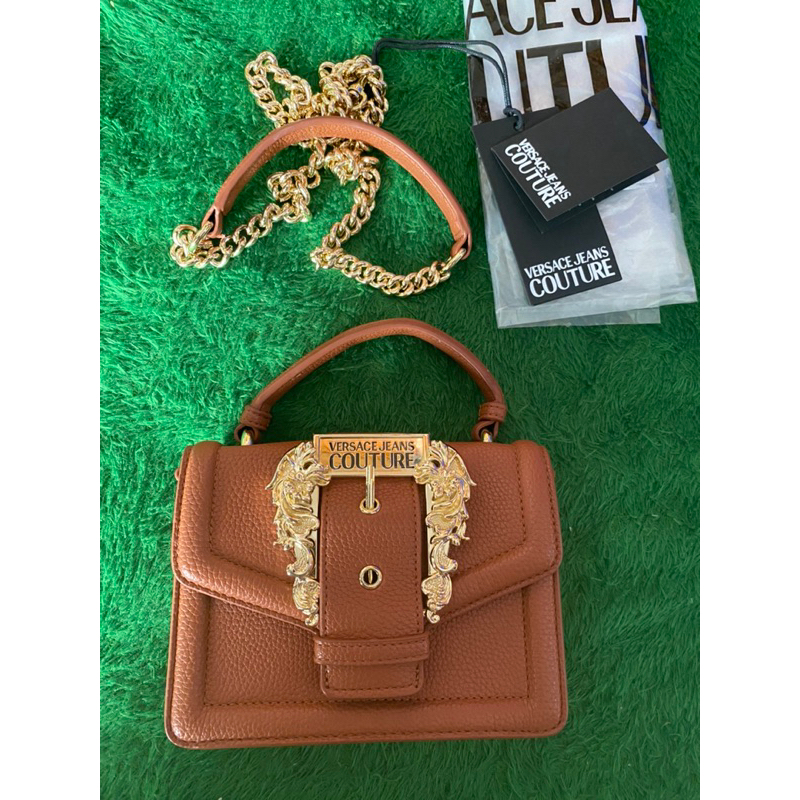 tas preloved versace jeans couture. minus ngelopek