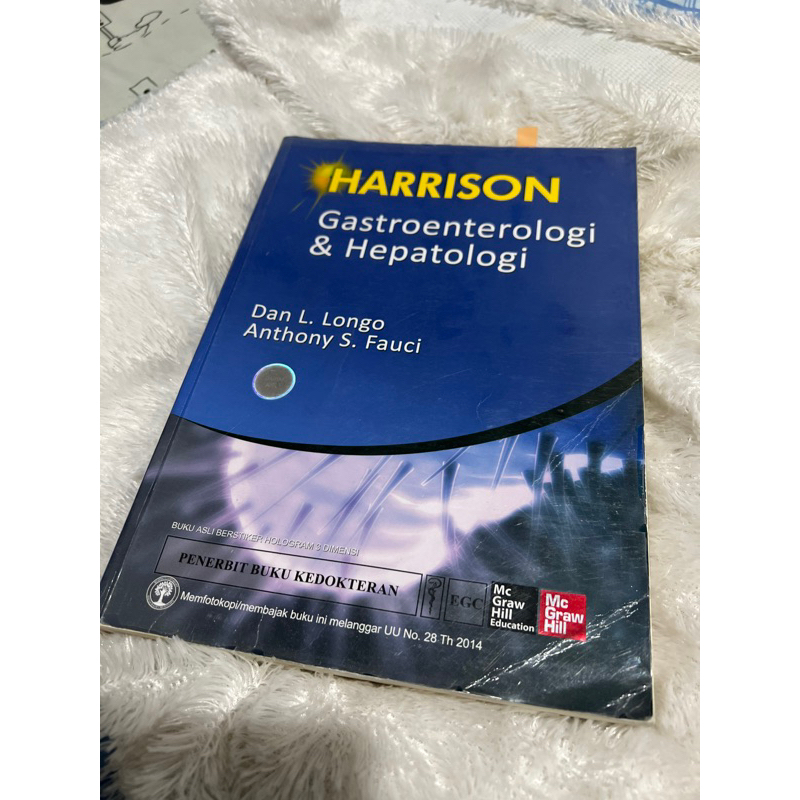 

Buku Harrison Gastroenterologi & Hepatologi , EGC Harison Gastro