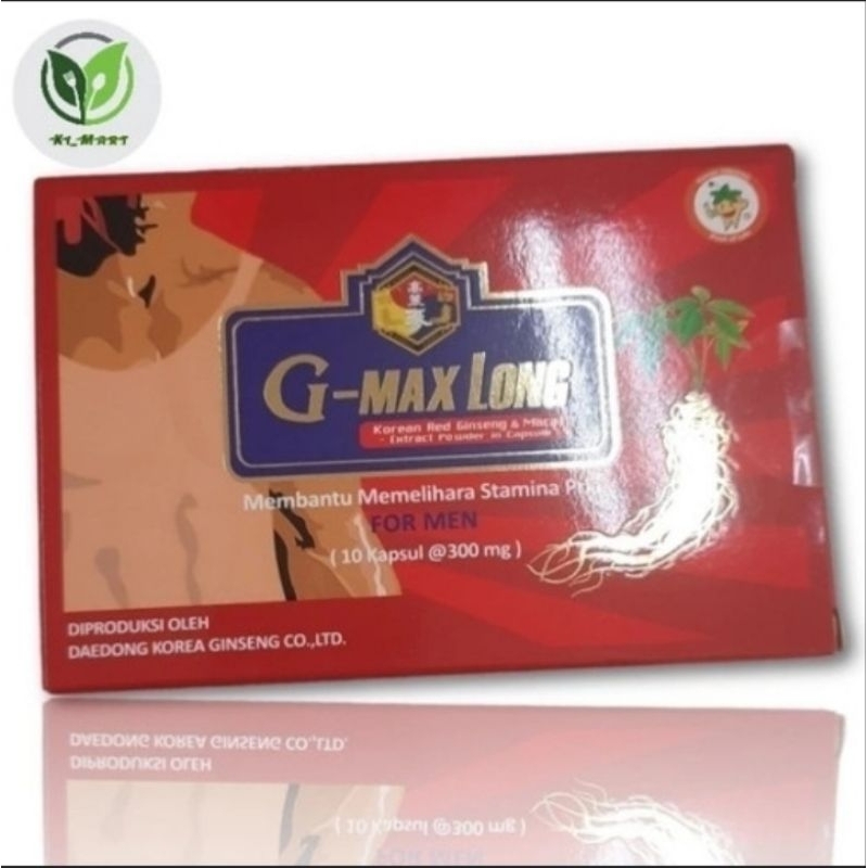 Korean red ginseng G - max long 10 capsule