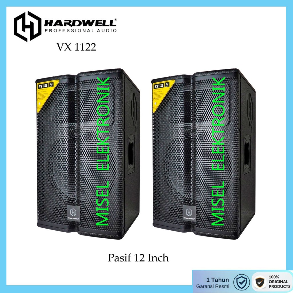 Speaker Pasif 12 Inch 2 way Full Range Hardwell VX 1122 Original