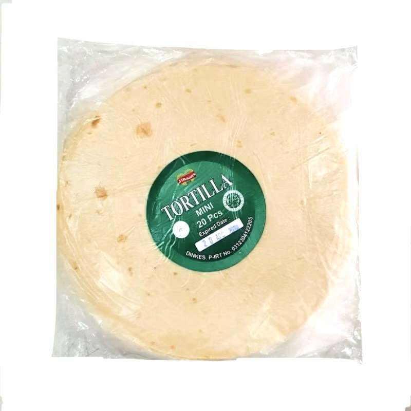 

Kulit Tortilla Kebab Kecil 20 cm isi 20