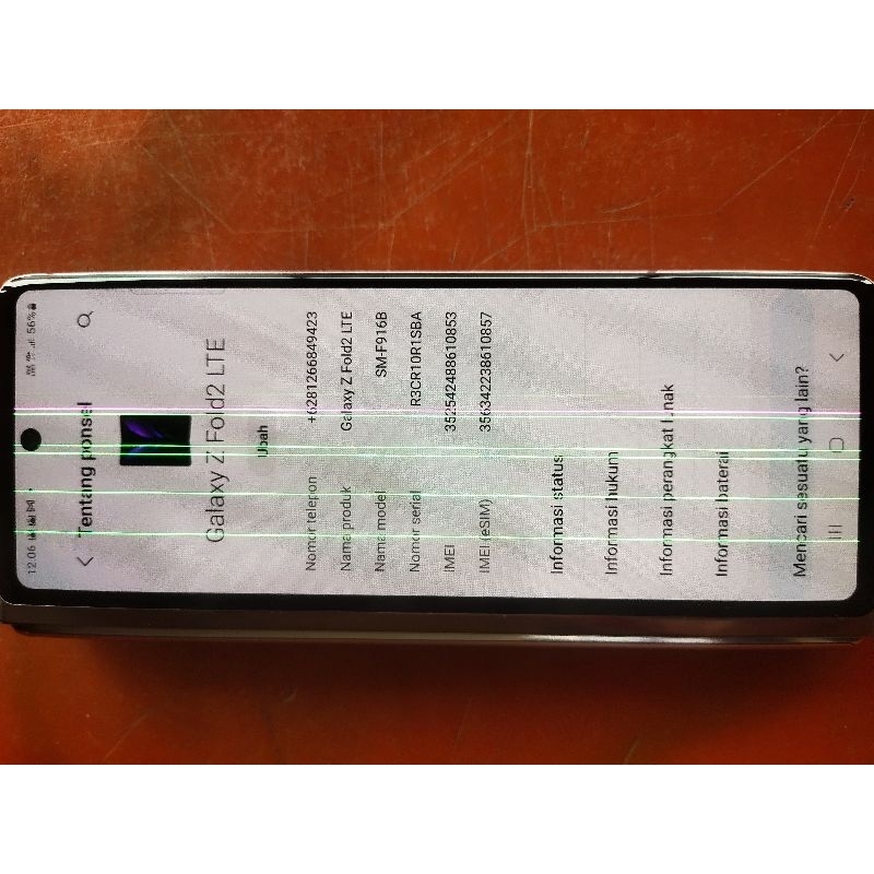 Samsung Z FOLD 2  Second