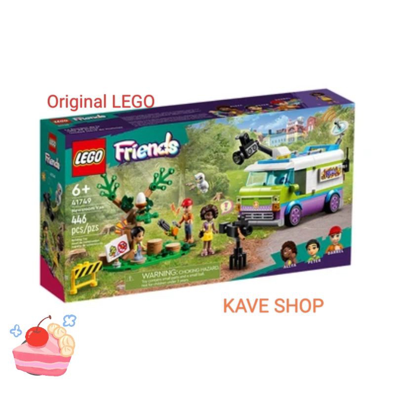 LEGO 41749 Friends : Newsroom Van