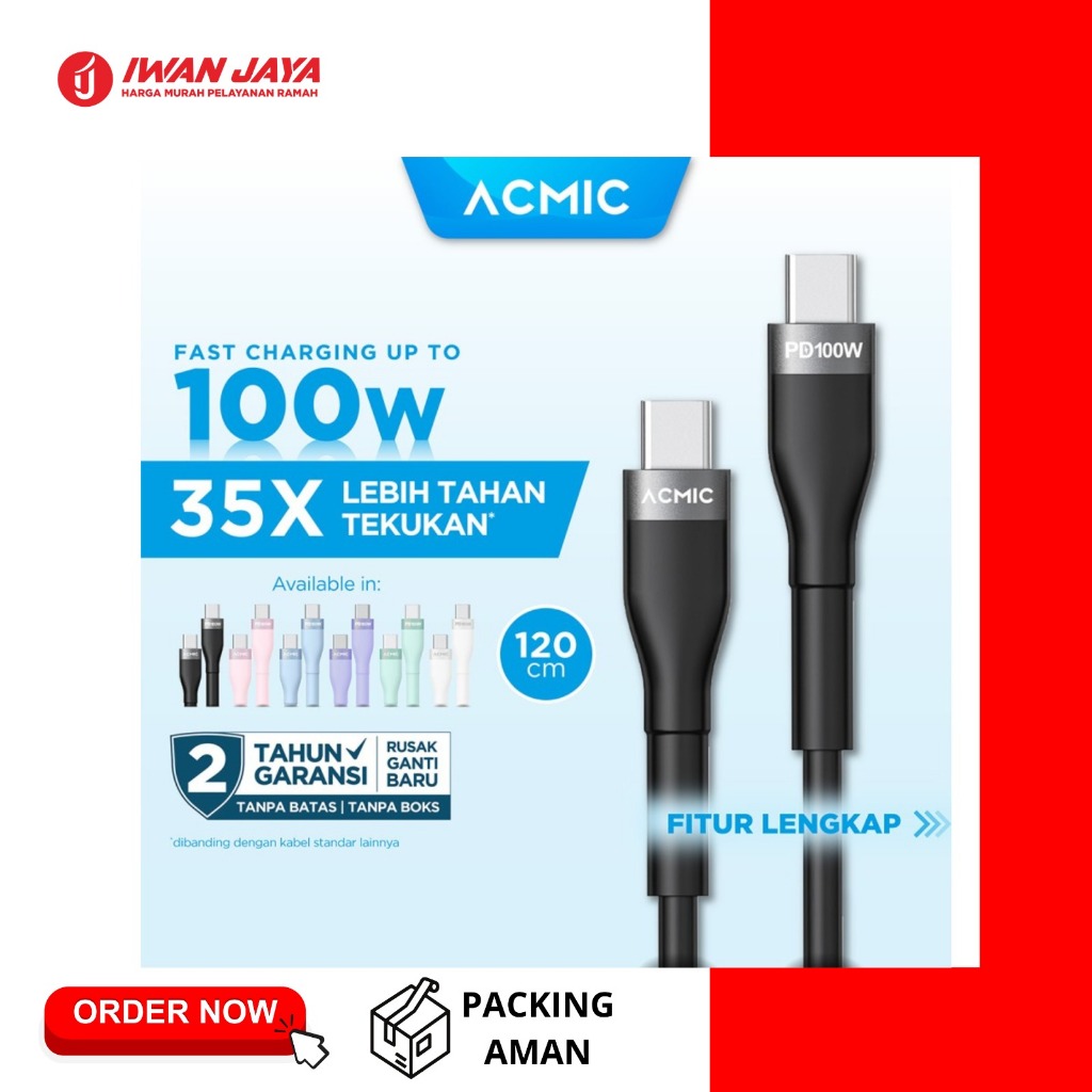 ACMIC KABEL DATA.C TO C ACMIC UNILINE PD 100W WHITE