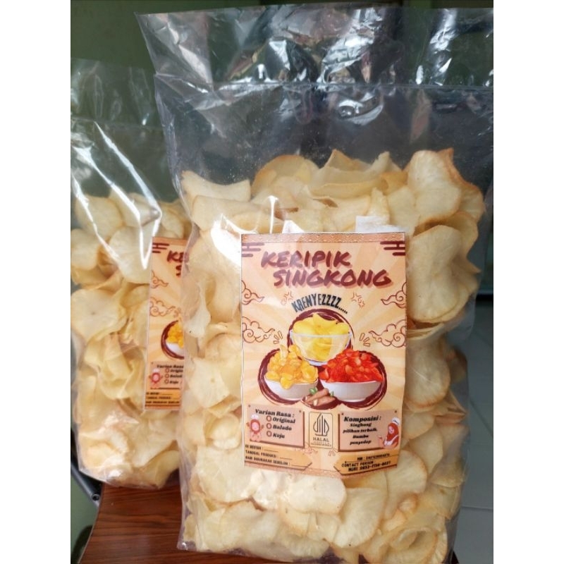 

keripik singkong asin gurih