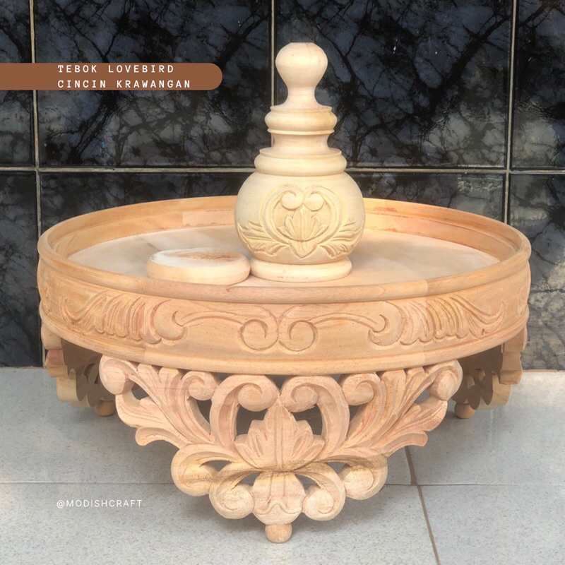 TEBOK LOVEBIRD CINCIN KRAWANGAN