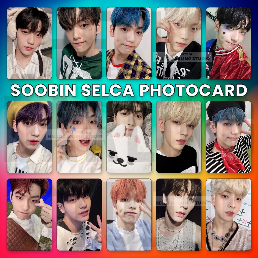 10 Pcs TXT Choi Soobin Selca Photocard set. Unofficial. Fan Made.