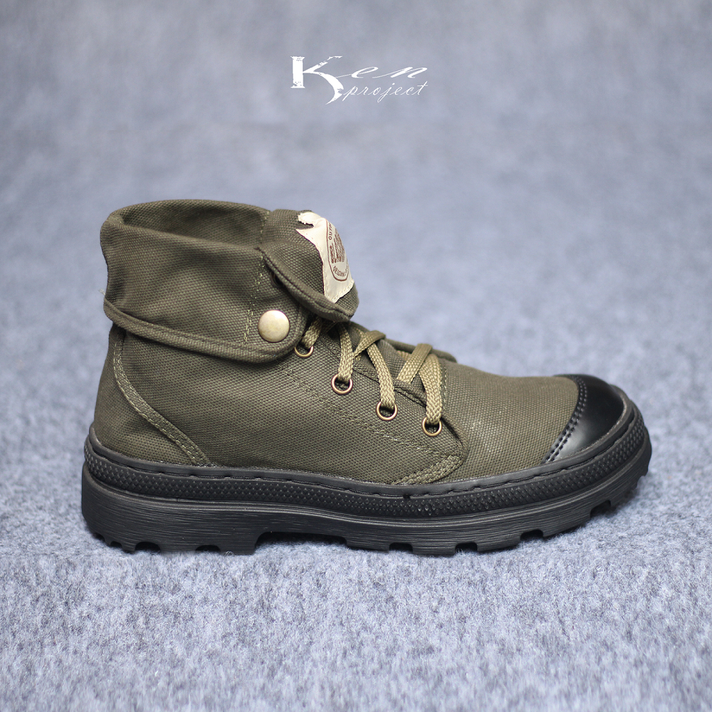 KEN PROJECT Sepatu Hiking Pria Boots Palladium Bikers