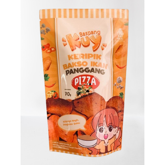 

BASPANG KUY Keripik Bakso Ikan Panggang 70Gr 70 Gr UMKM 04