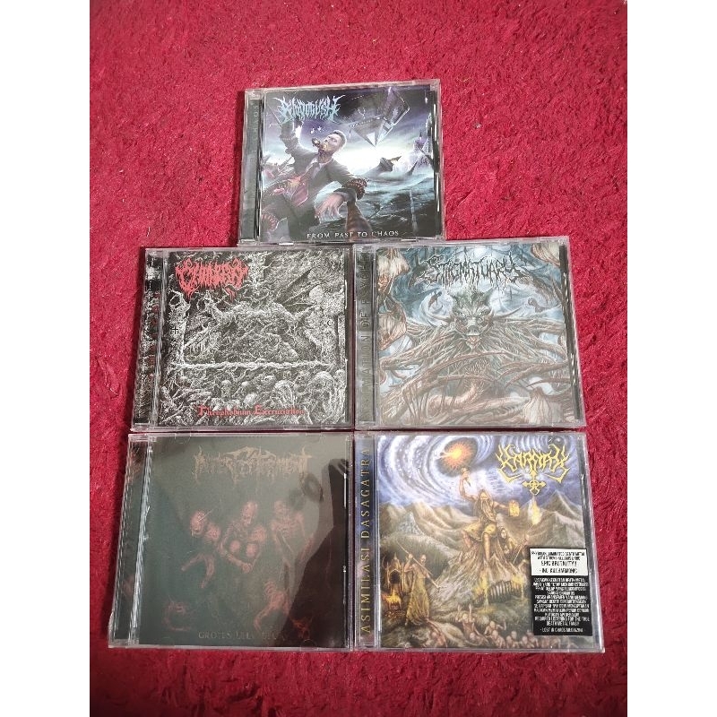 SEPAKET 5 CD ( bloodgush.interfectorment.karnak.chalera.stigmatuary
