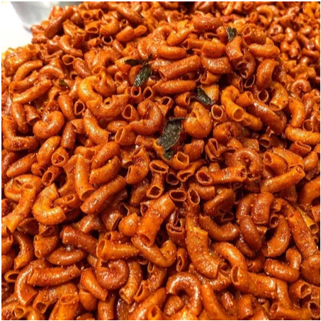 

MAKARONI BANTET GURIH VIRAL PEDAS 250GRAM