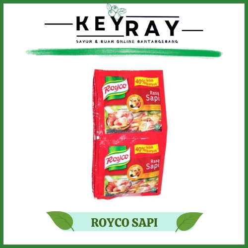 

ROYCO PENYEDAP RASA SAPI (1 RENCENG)