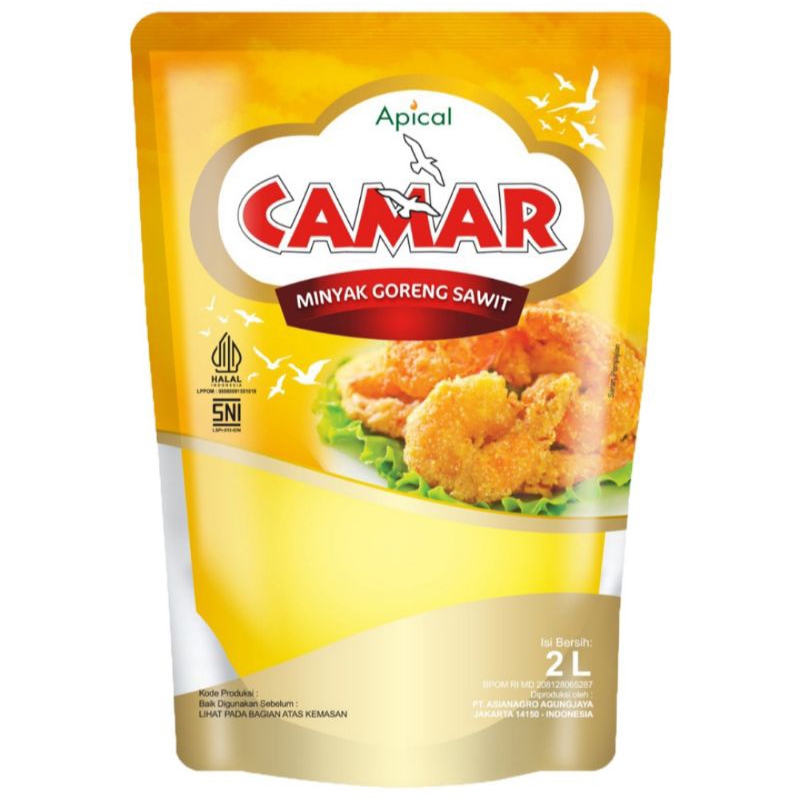 

camar minyak goreng pouch 2 liter