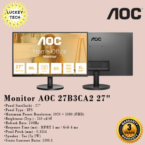 Monitor LED AOC 27B3CA2 27"