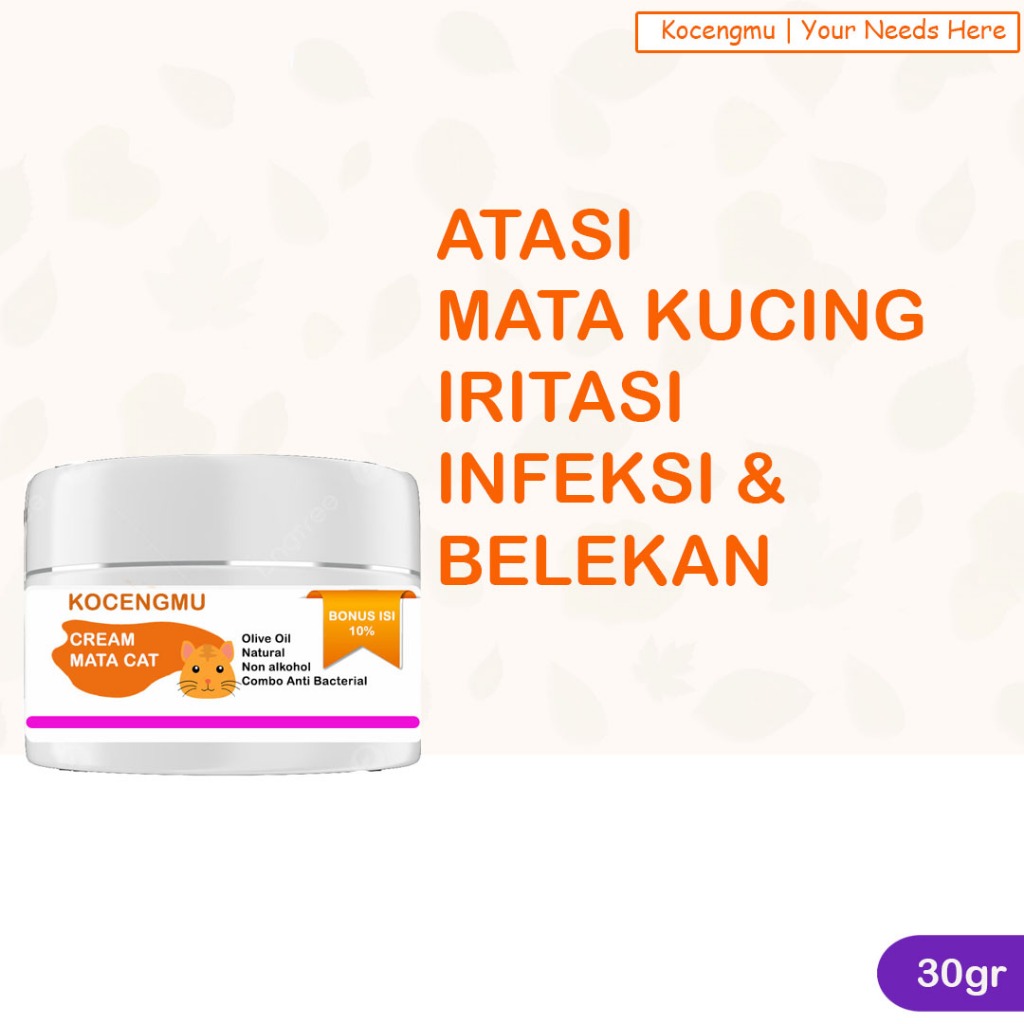 Obat mata kucing salep mata kucing Sakit Mata Kucing Belekan Berair Bengkak Salep Sakit Mata Kucing 