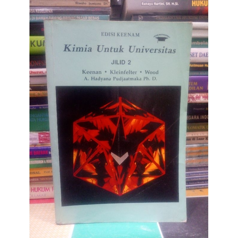 KIMIA UNTUK UNIVERSITAS JILID 2 EDISI KEENAM penulis KEENAN dkk