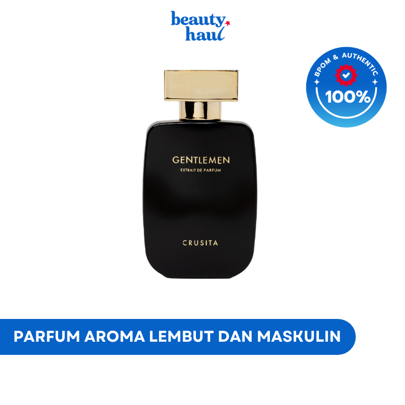 CRUSITA Blooming Series Gentleman - Parfum Crusita, Parfum Pria dengan Wangi Maskulin, Parfum Long L