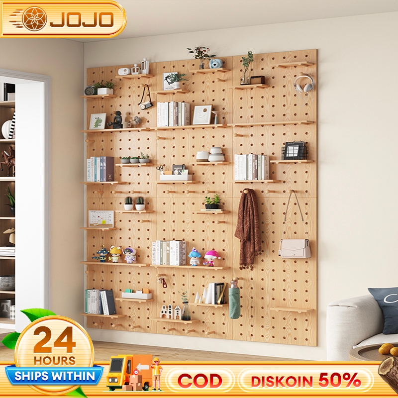 Pegboard Pegboard Dinding Papan Tembok Papan Berlubang Papan Dinding Rak Dinding Tempel