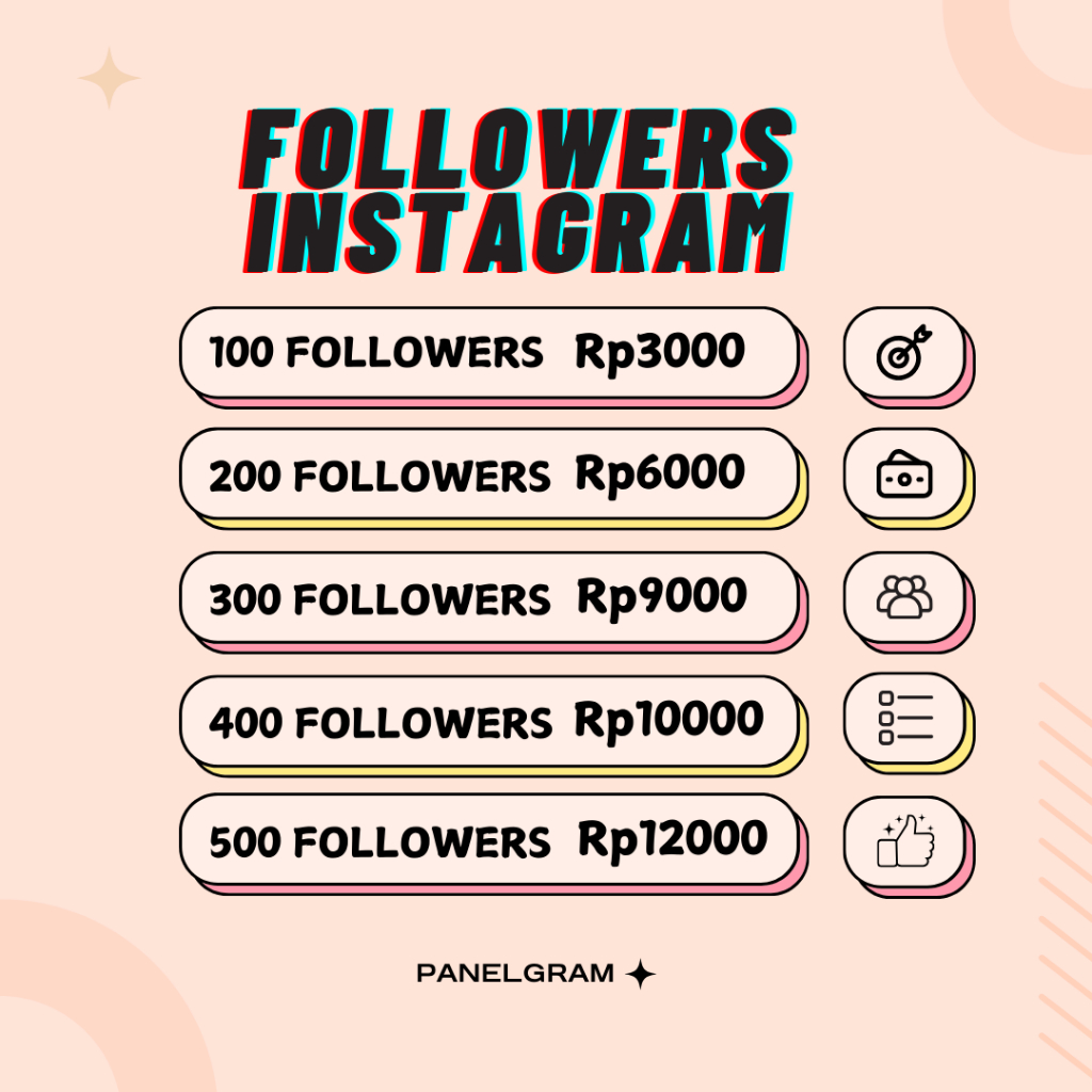 FOLLOWES REAL IG FOLLOWERS GLOBAL  HIGH QUALITY PROSES CEPAT DAN INSTAN NO DROP MURAH - 𝓟𝓐𝓝𝓔𝓛𝓖𝓡𝓐𝓜