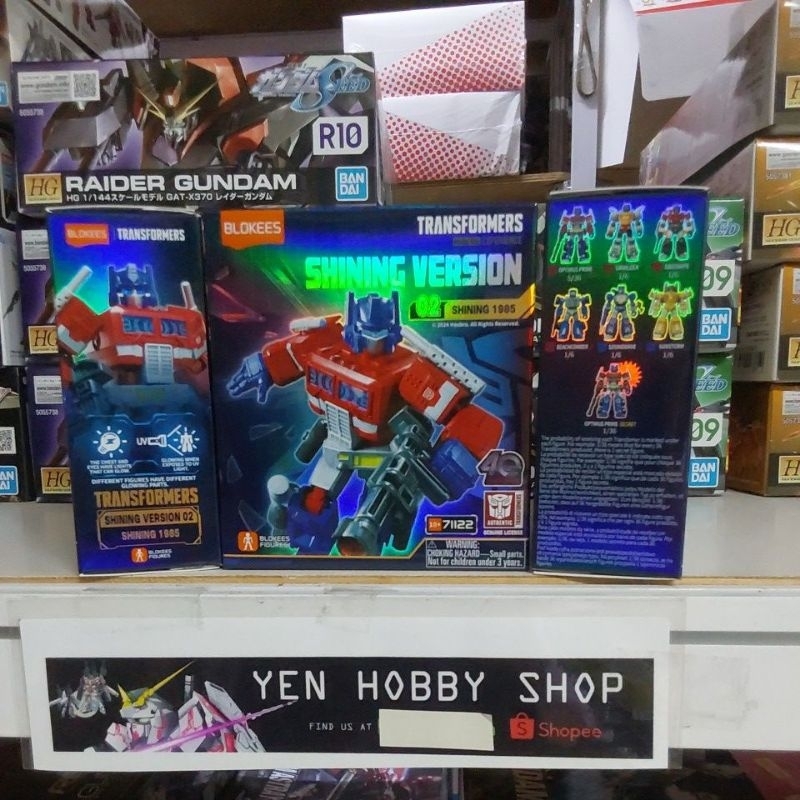 TRANSFORMERS BLOCKS SV02 SHINING 1985 VER 88700/88699 | RANDOM 1 PCS [ORIGINAL HASBRO]