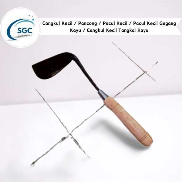 Cangkul Kecil / Pancong / Pacul Kecil / Pacul Kecil Gagang Kayu / Cangkul Kecil Tangkai Kayu