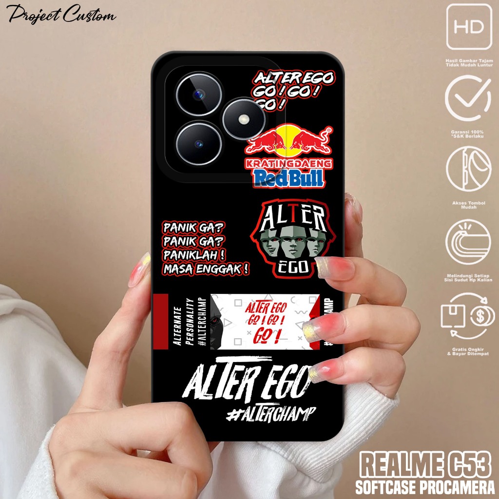 Softcase Hp REALME C53 - Casing REALME C53 ( ESPRT ) Silikon Hp REALME C53 - Case Hp REALME C53 - Ca