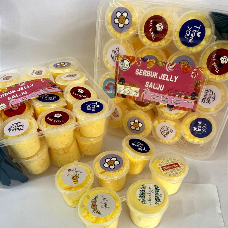 

SERBUK SALJU 1 toples isi 30 cup enak murah