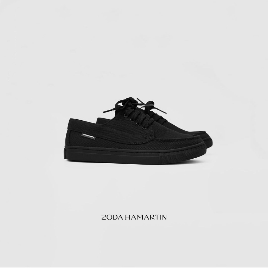 ZODA HAMARTIN JOYLAND V2 TRIPLE BLACK SEPATU PRIA SNEAKERS PRIA