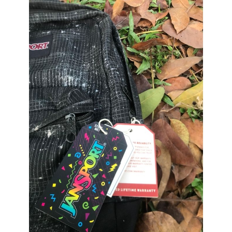 JANSPORT MOTIF BINTIK HITAM/GALAXY