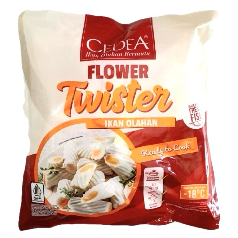 

Cedea Baso Ikan Flower Twister 500 gr