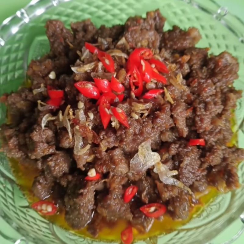 

Daging Cincang Sambal Ulek Khas Lombok
