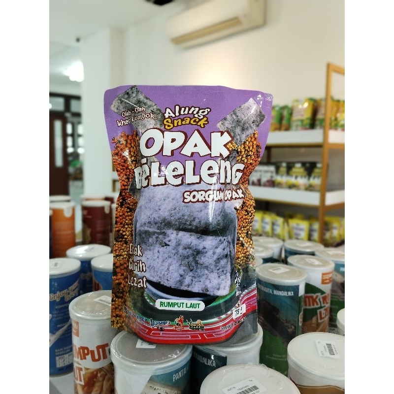 

Oleh Oleh Khas Lombok NTB Opak Beleleng Shorgum Rumput Laut