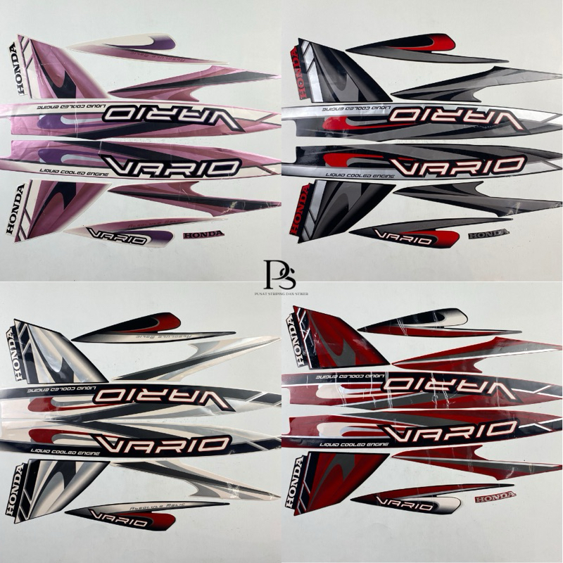 Striping Sticker Original Honda Vario CW 110 Karbu 2009