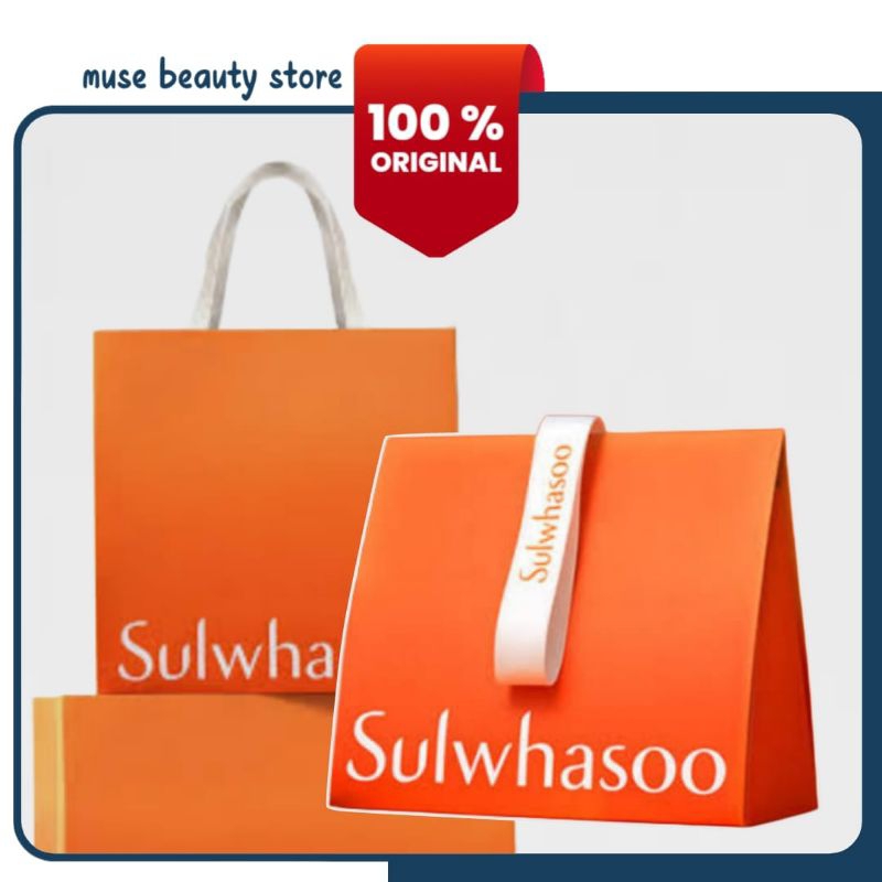 

LIMITED EDITION [ SULWHASOO ] ACCESORIES GIFT-CARD, PAPER-BAG, HARD-BOX & GOODIE-BAG PAPERBAG