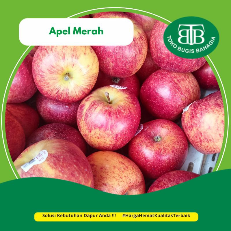 

Buah Apel Merah, Murah Makassar