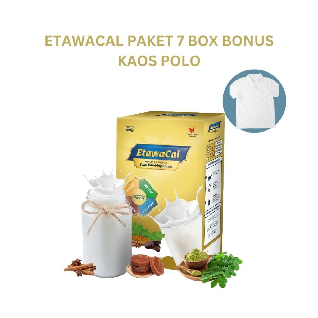 

ETAWACAL - Paket 7 Box Susu Etawa Bubuk Herbal