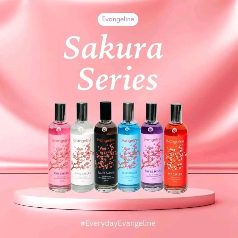 Evangeline EDP Sakura Series - Parfume Botol Spray 100ml