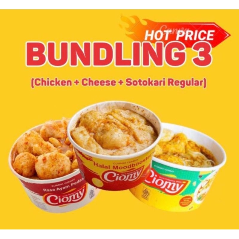

Ciomy Cuanki Instant Cup Reguler - Paket Bundling isi 3