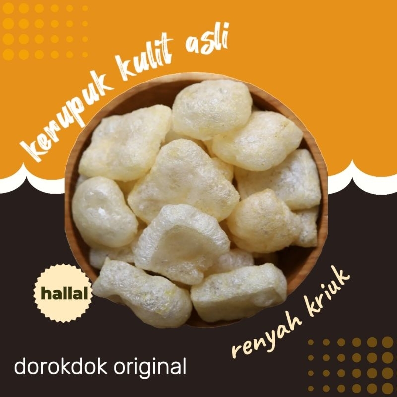 

krupuk kerupuk kulit sapi dorokdok viral free kardus bablee