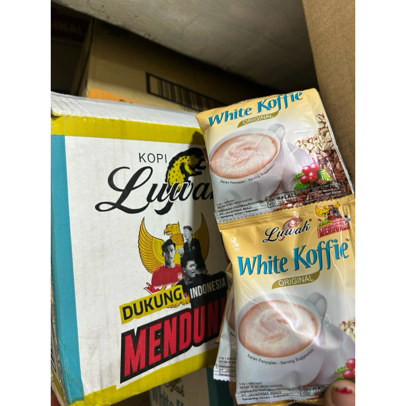 

Kopi Luwak White Koffie Perdus isi 12 renceng