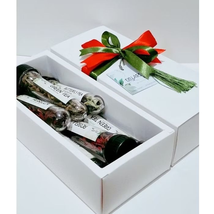 

DIYARI Alam | Hampers 6pcs Flower Tea Artisan tea in tube (wedding, birthday, wisuda, get well soon, hari raya dst)
