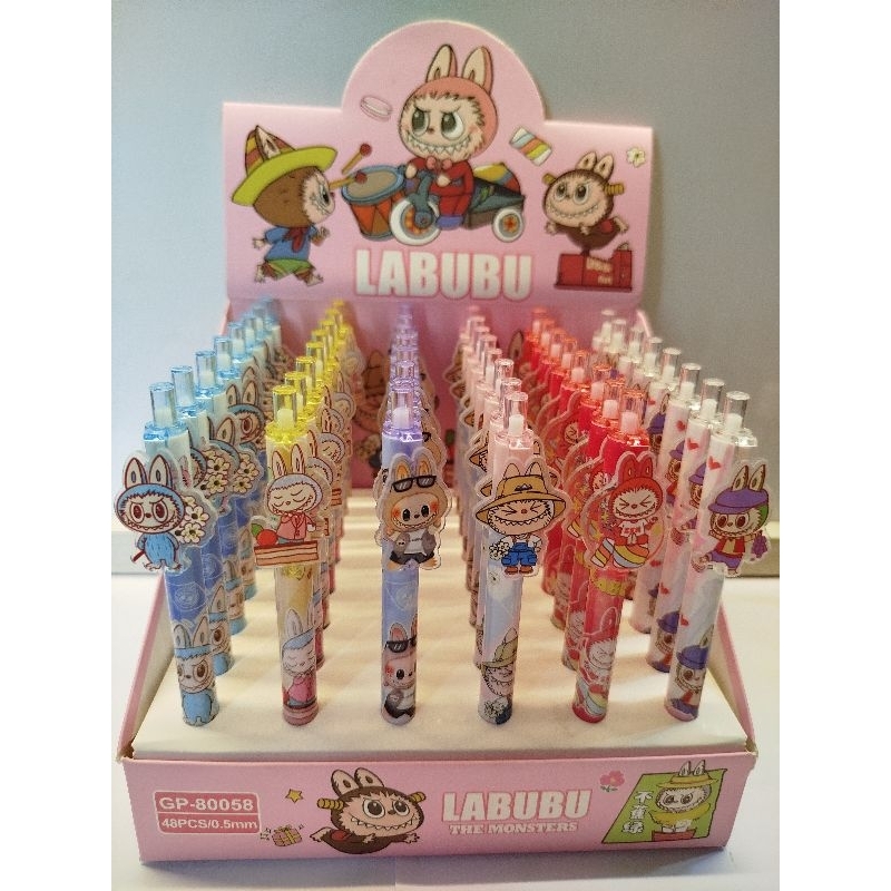 

Pulpen Cetek The Monster Labubu 1Box 48pcs || Pulpen Cetek Labubu