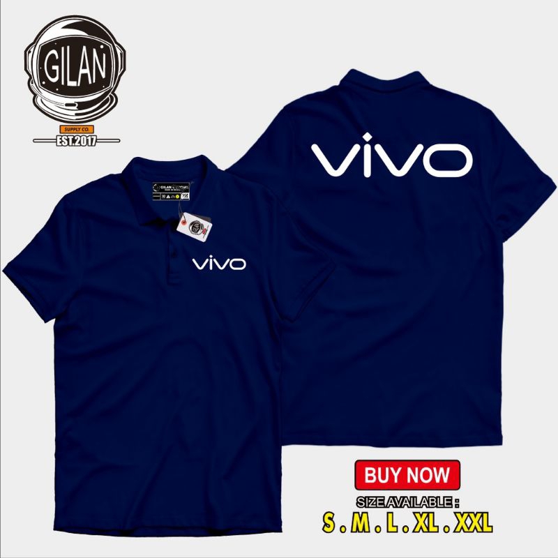 KAOS KERAH POLO VIVO PRIA WANITA